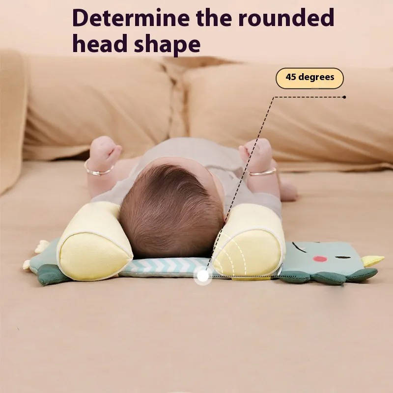 Adjustable Infant Head Support Pillow with 3D Breathable Mesh | Safe Comfort for Healthy Skull Growth