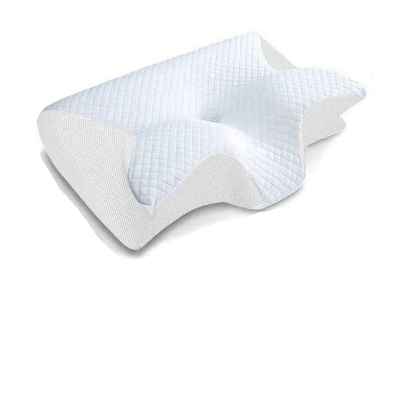 ComfortEase | Ergonomic Neck Support Pillow with Adaptive Foam for All Sleep Styles