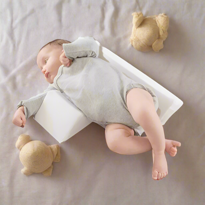 ComfortNest | Baby Pillow with Adjustable Anti-Roll Design | Ergonomic Support for Safe Side Sleeping