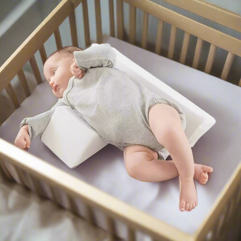 ComfortNest | Baby Pillow with Adjustable Anti-Roll Design | Ergonomic Support for Safe Side Sleeping