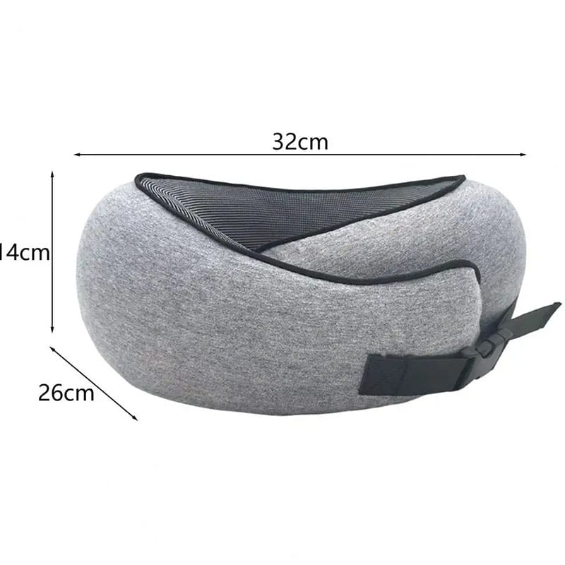 Comfort Travel | Neck Support Pillow with 360° Memory Foam Design | Portable Travel Solution for Ultimate Relaxation