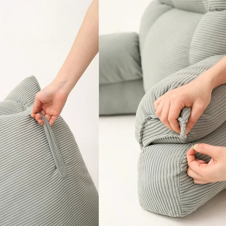 Lounge Comfort | Bed Pillow with Arm Support &amp; Memory Foam | Ideal for Reading and Gaming