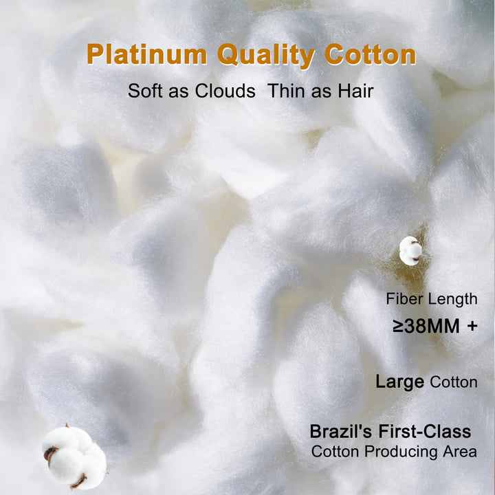 Puff Pillow | Best Pillow for Neck Pain with Fluffy Soft Design | Ergonomic Support for Ultimate Comfort
