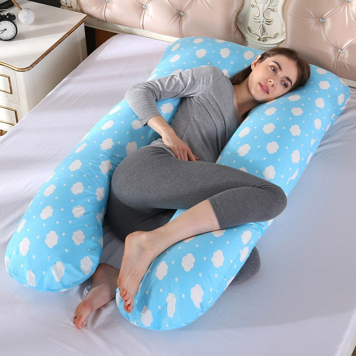 Wearclo Ergonomic U-Shaped Full Body Support Pillow
